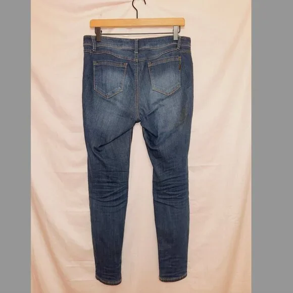 1822 Denim Dark Wash High Rise Adrianna Skinny Jeans size 6 - Picture 5 of 5